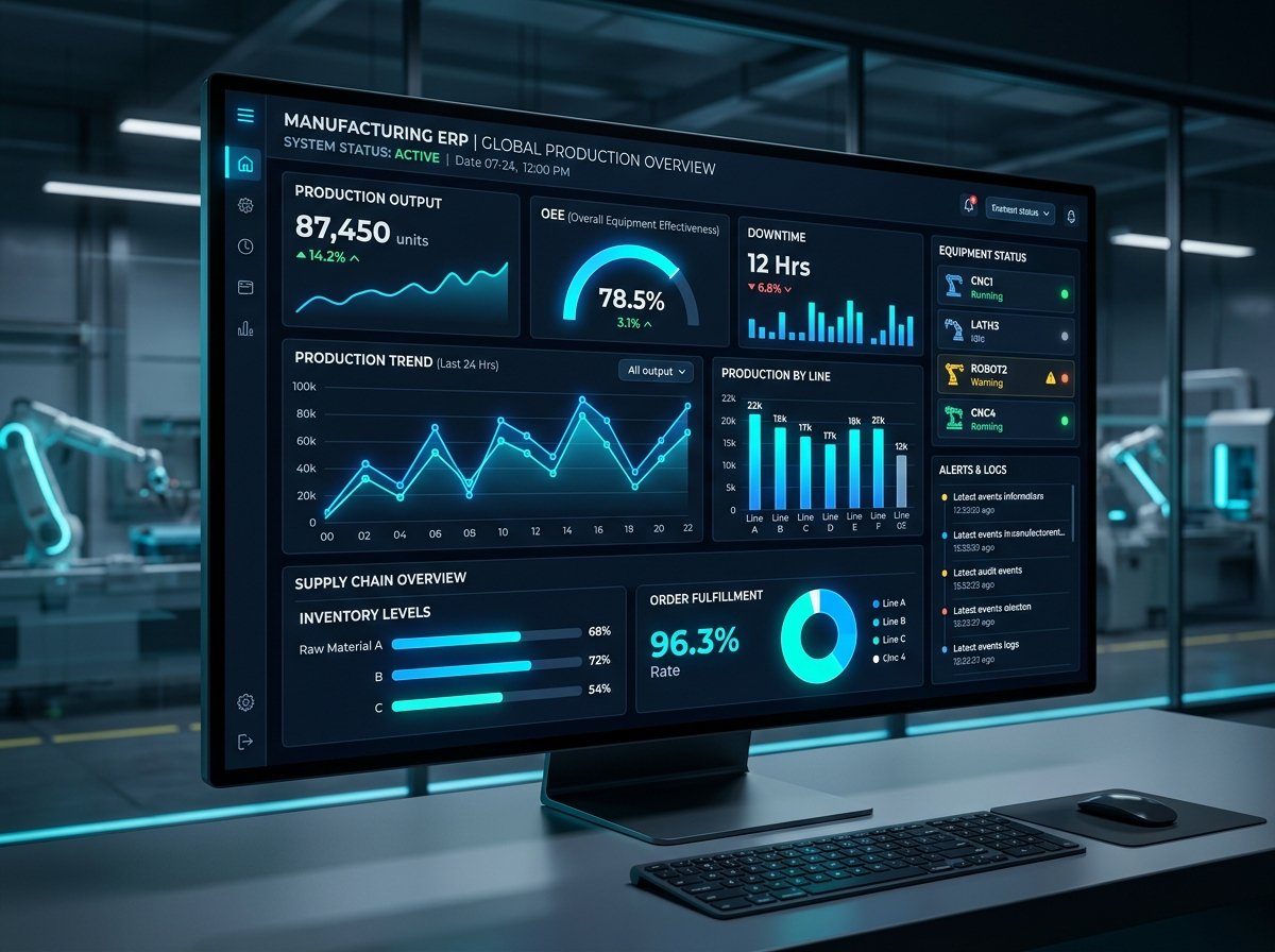 Smart ERP for Manufacturers